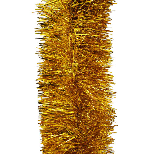10m GOLD Christmas Tinsel 150mm wide