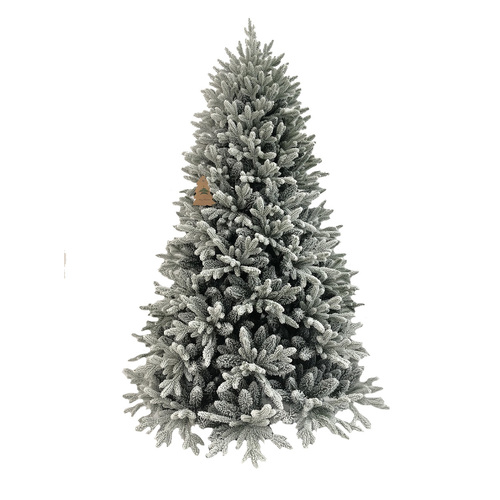 Mount Hotham Flocked PE Pine 5ft Christmas Tree