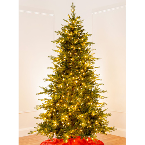 Vermont Fir 7.5ft/225cm Pre-Lit Christmas Tree