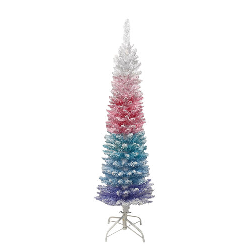 MULTICOLOURED Cremsicle Fir 5ft/150cm Christmas Tree