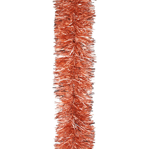 25m ROSE GOLD Christmas Tinsel 75mm wide