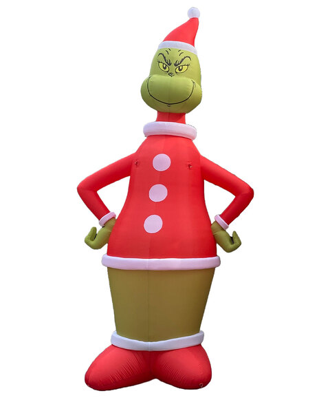 6m Giant Grinch Christmas Inflatable 20ft