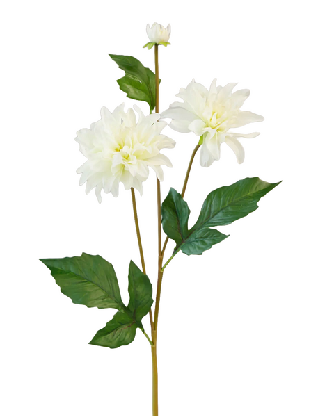 White Dahlia 65cm