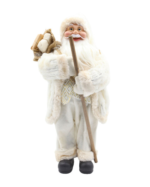 The White North Pole Santa 45cm
