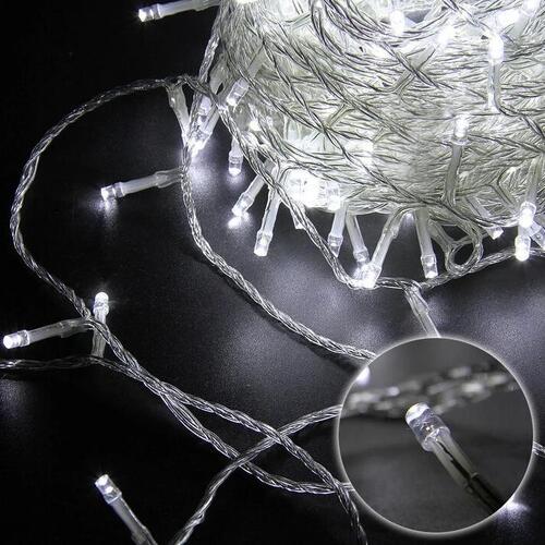 COOL WHITE 50 LED Fairy Lights Battery Operated