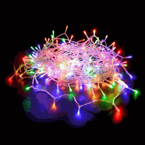 240 MULTICOLOUR Led Fairy Light Chain 16.8m