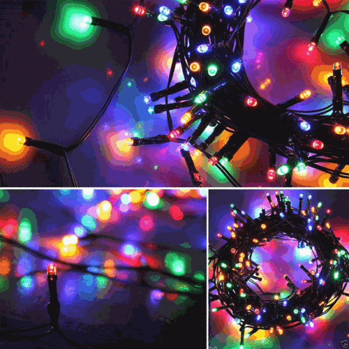 240 MULTICOLOUR Led Fairy Light Chain 16.8m