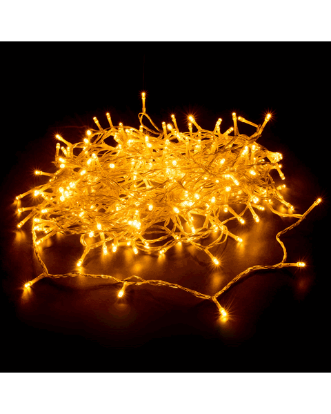 240 WARM WHITE Led Fairy Light Chain 16.8m