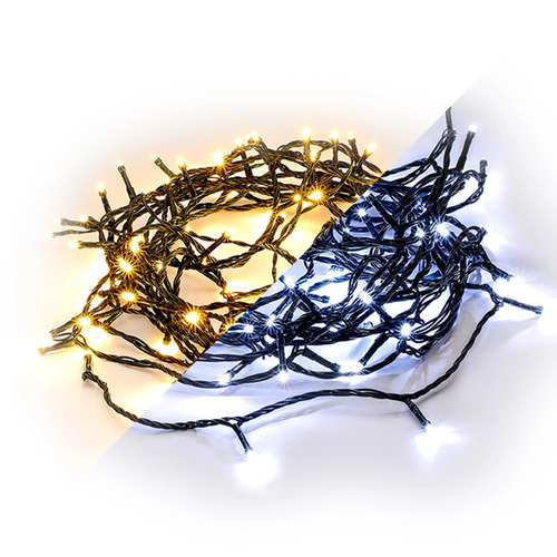 200 Dual Colour Micro LED Branch Lights Warm White / Cool White