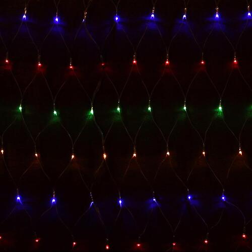 320 MULTICOLOUR Led Snowing Net Light Waterfall Effect