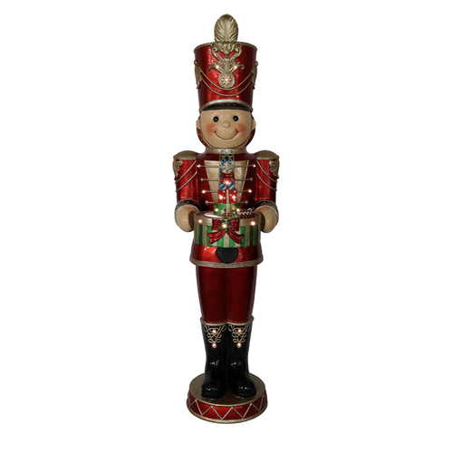 1500mm LED Nutcracker Holding Musical Box