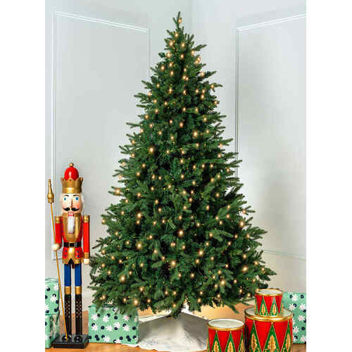 The Oregon Pine 7ft/210cm Pre-Lit Christmas Tree