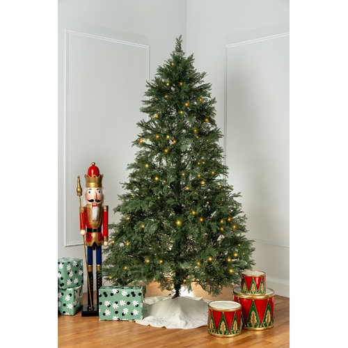 The Scottish Pine 7ft/2.1m Pre-Lit Christmas Tree