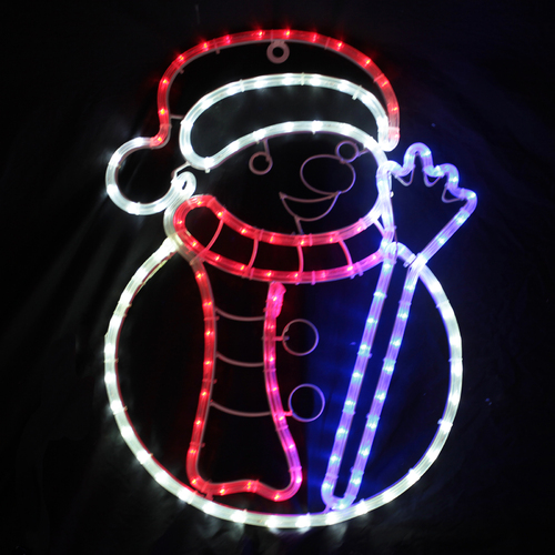 SNOWMAN MOTIF Led Lights 60cm x 40cm