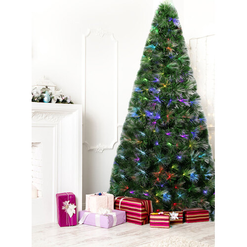 CARNIVALE COLOUR LED Fibre Optic Christmas Tree