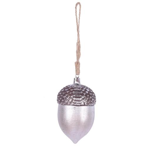 Christmas Tree Polyresin Acorn Ornament