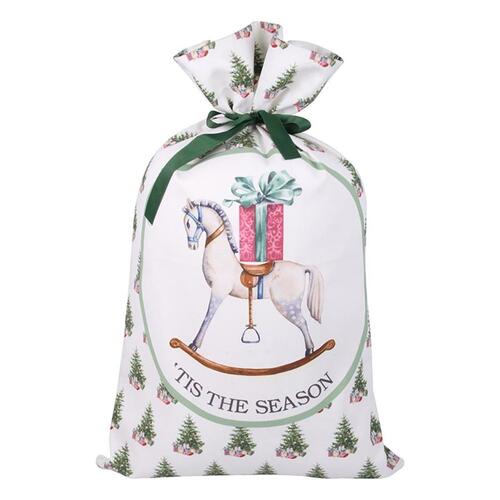 Santa Sack Tis The Season 80x50cm