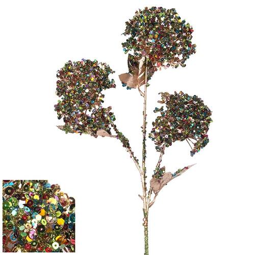 Green Glitter Queen Anne Lace Pick 66cm