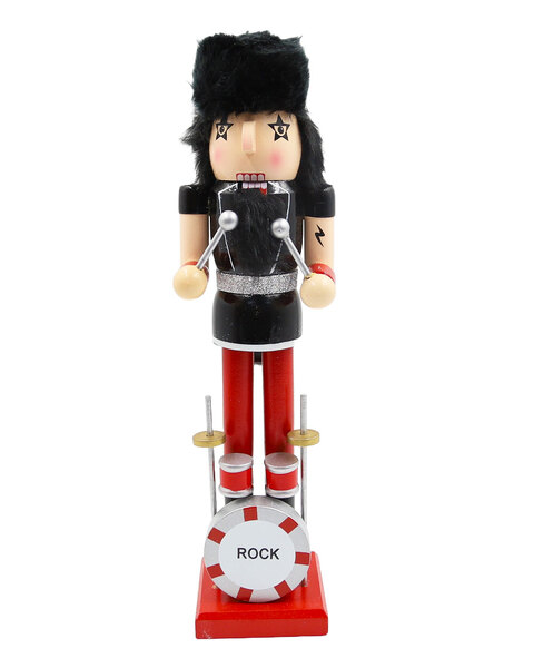 ROCK BAND DRUMMER Nutcrackers 38cm